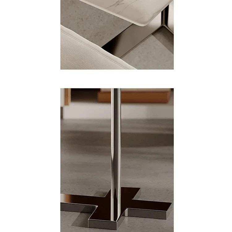 センターテーブル 大理石 ステンレス製 モダンデザイン おしゃれなインテリア 生活空間を演出 fjd-4702