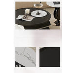 モダン大理石センターテーブル - 耐久性パイン材とスタイリッシュなステンレス脚付き fjd-4713