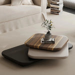 アッシュ材のセンターテーブル|シンプルでスタイリッシュなデザイン|リビング空間を引き立てる家具 fjd-4714