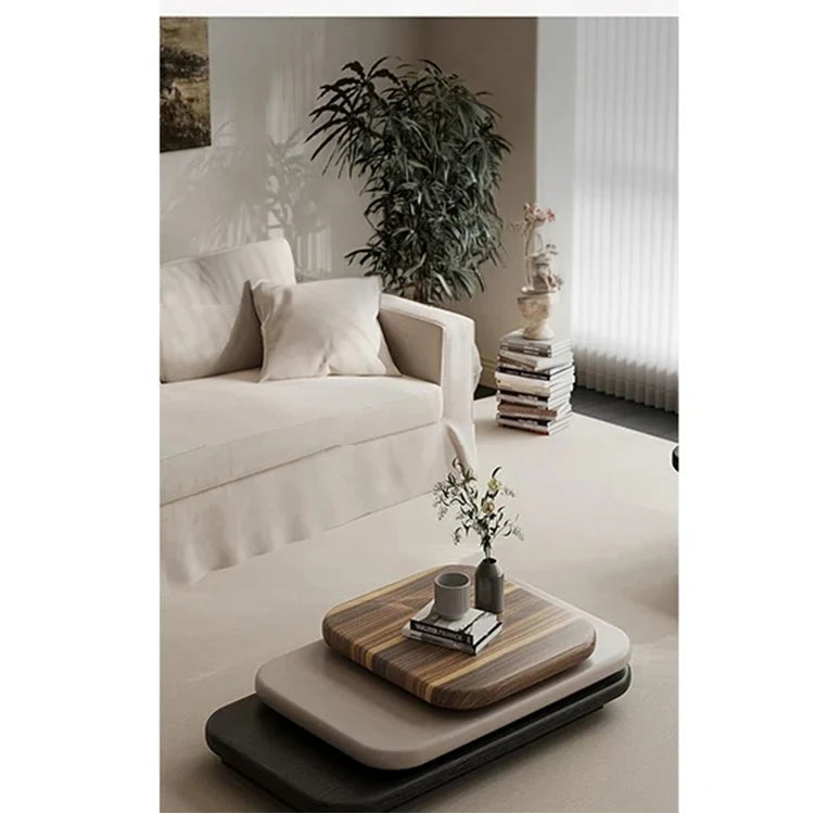 アッシュ材のセンターテーブル|シンプルでスタイリッシュなデザイン|リビング空間を引き立てる家具 fjd-4714