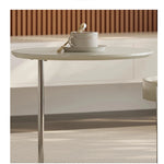 モダンセンターテーブル|合成皮革・石・ステンレス製|洗練されたデザインでおしゃれなリビング空間を演出 fjd-4715