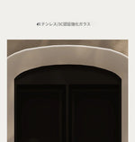 モダンデザインのセンターテーブル|強化ガラスとパイン材使用|リビングルームに最適な収納機能付きコーヒーテーブル fjd-4717