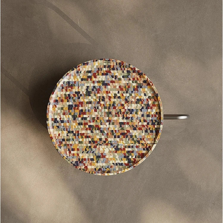 スタイリッシュなステンレス製センターテーブル | モダンデザインと多機能性を兼ね備えたおしゃれなインテリアアクセント fjd-4726