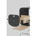 おしゃれなナイトテーブル|パイン材×ステンレス製|モダンデザインでベッドルームを彩る fjd-4727