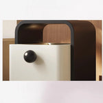 モダンデザインのパイン材ナイトテーブル|シンプルでスタイリッシュな収納家具 fjd-4733