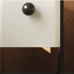 モダンデザインのパイン材ナイトテーブル|シンプルでスタイリッシュな収納家具 fjd-4733