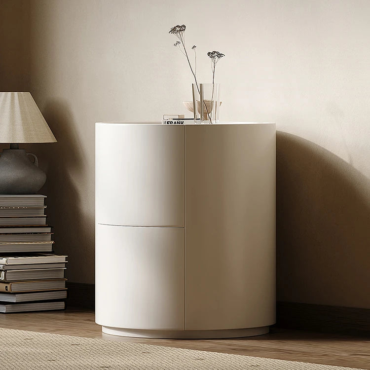 おしゃれで機能的なパイン材ナイトテーブル - シンプルデザインでどんなインテリアにもマッチ! fjd-4734