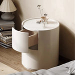 おしゃれで機能的なパイン材ナイトテーブル - シンプルデザインでどんなインテリアにもマッチ! fjd-4734