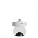 パイン材とアクリル使用のスタイリッシュナイトテーブル - モダンなデザインでインテリアを引き立てるおしゃれ家具 fjd-4735