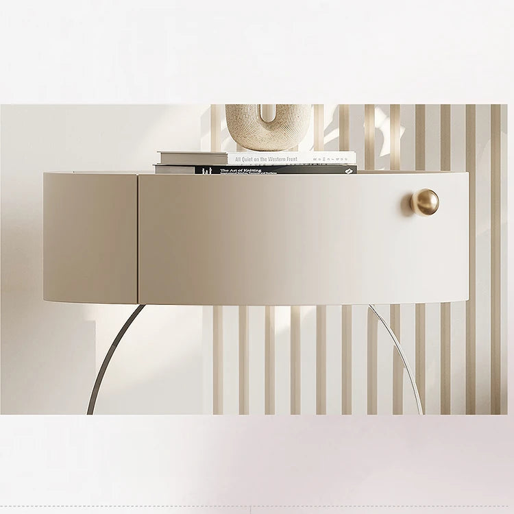 パイン材とアクリル使用のスタイリッシュナイトテーブル - モダンなデザインでインテリアを引き立てるおしゃれ家具 fjd-4735