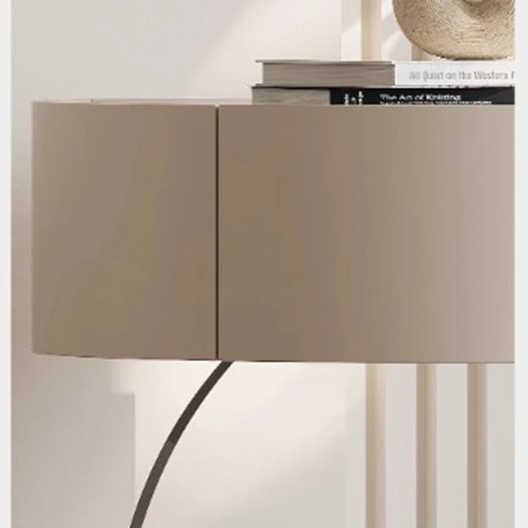 パイン材とアクリル使用のスタイリッシュナイトテーブル - モダンなデザインでインテリアを引き立てるおしゃれ家具 fjd-4735