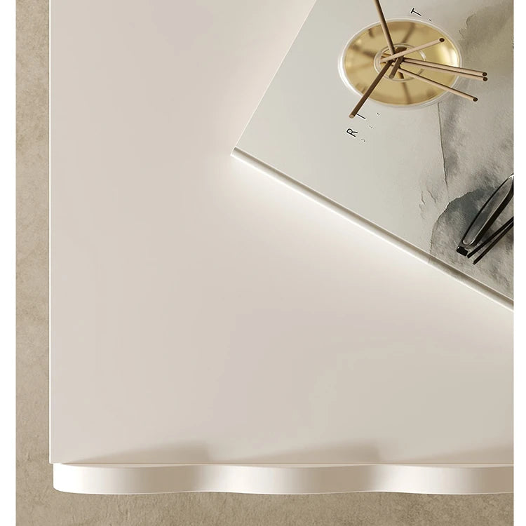 パイン材使用 おしゃれなナイトテーブル 収納付き デザイン家具 ホワイト×ブラック fjd-4736