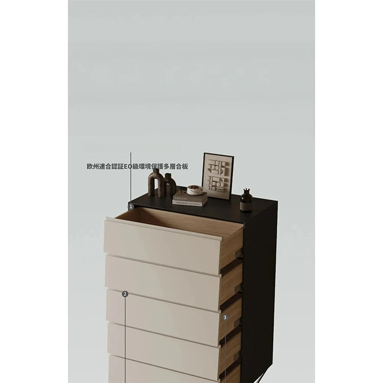 おしゃれな多層板キャビネット - パイン材とステンレス製、収納力抜群でモダンなデザイン! fjd-4740