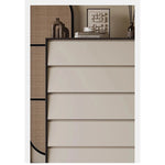 おしゃれな多層板キャビネット - パイン材とステンレス製、収納力抜群でモダンなデザイン! fjd-4740