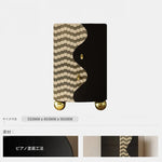 スタイリッシュなステンレス製キャビネット|モダンデザインで収納力抜群|リビング・寝室に最適なインテリア家具 fjd-4742