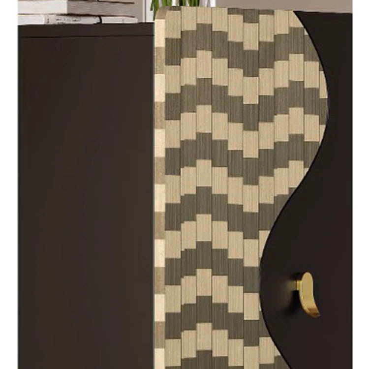 スタイリッシュなステンレス製キャビネット|モダンデザインで収納力抜群|リビング・寝室に最適なインテリア家具 fjd-4742