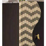 スタイリッシュなステンレス製キャビネット|モダンデザインで収納力抜群|リビング・寝室に最適なインテリア家具 fjd-4742