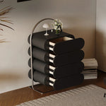 スタイリッシュなステンレス製キャビネット - モダンなパインデザインでおしゃれな収納空間を実現! fjd-4743