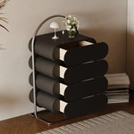 スタイリッシュなステンレス製キャビネット - モダンなパインデザインでおしゃれな収納空間を実現! fjd-4743