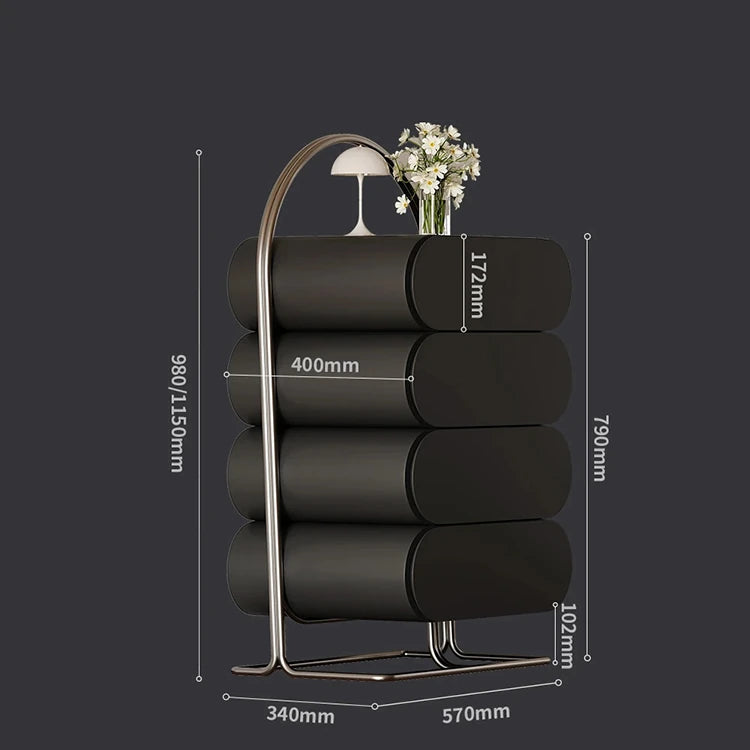 スタイリッシュなステンレス製キャビネット - モダンなパインデザインでおしゃれな収納空間を実現! fjd-4743
