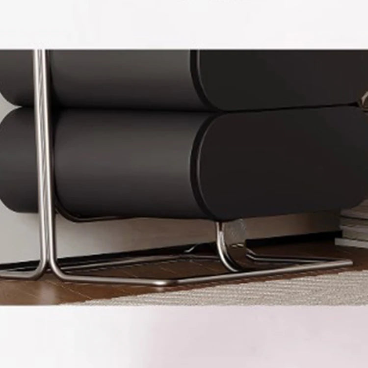 スタイリッシュなステンレス製キャビネット - モダンなパインデザインでおしゃれな収納空間を実現! fjd-4743