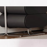 スタイリッシュなステンレス製キャビネット - モダンなパインデザインでおしゃれな収納空間を実現! fjd-4743