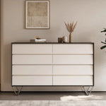 ステンレス製のモダンキャビネット|パイン材使用・収納力抜群・インテリアに最適 fjd-4744