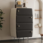 ナチュラルパイン製のスタイリッシュキャビネット - おしゃれで収納力抜群のサイドボード fjd-4745