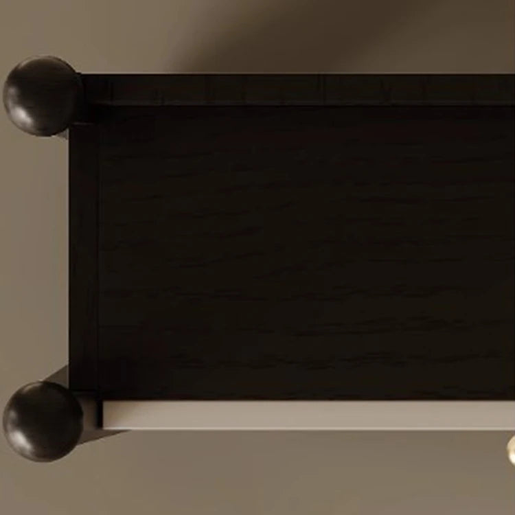 アッシュ材キャビネット - モダンでスタイリッシュな収納家具、3段引き出し付き fjd-4746