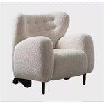 シープボア ステンレス製コンフォートチェア|おしゃれで居心地の良いインテリア家具 fjd-4747