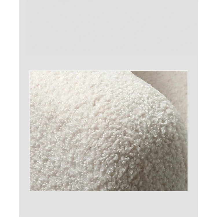 シープボア ステンレス製コンフォートチェア|おしゃれで居心地の良いインテリア家具 fjd-4747