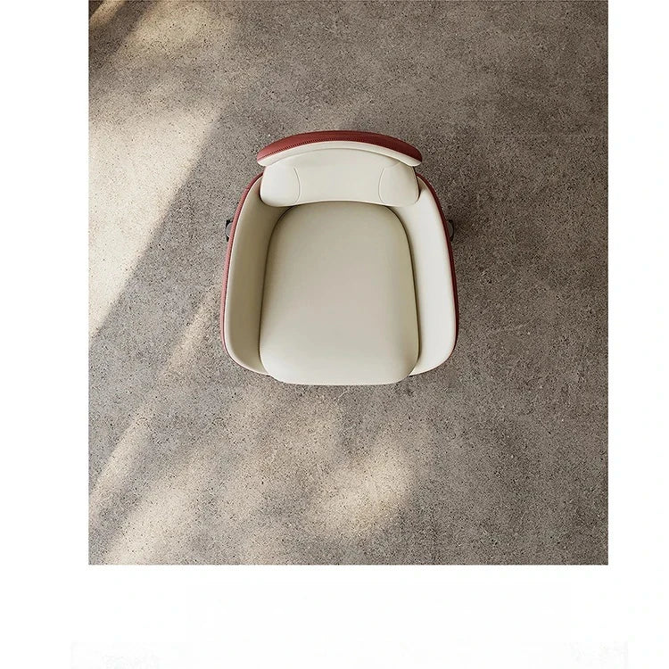 エレガントな合成皮革チェア - アルミニウム合金の洗練デザイン・快適な座り心地のオフィスチェア fjd-4748