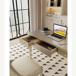 無垢材使用 シンプルエレガントなテーブル - 作業に最適なデザイン デスク fjfn-5279