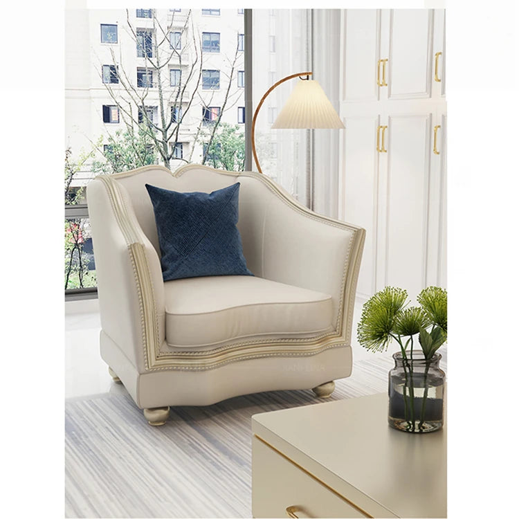 高級感溢れる無垢材ソファー|本革&PUレザー使用のエレガントデザイン【リビング家具】 fjfn-5281