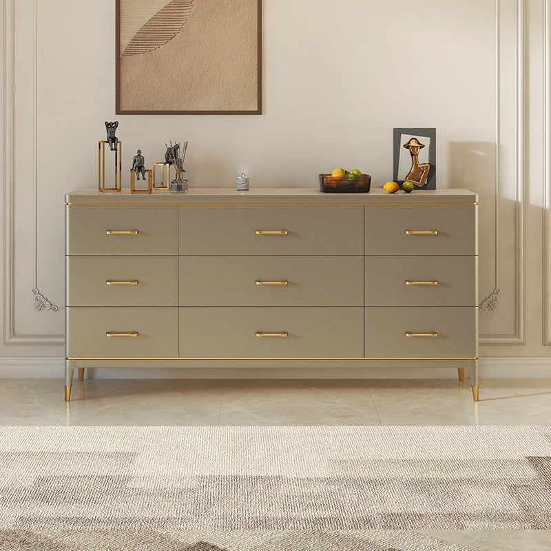 スタイリッシュパイン材多層板キャビネット - モダンデザインと収納力抜群! fjfn-5284