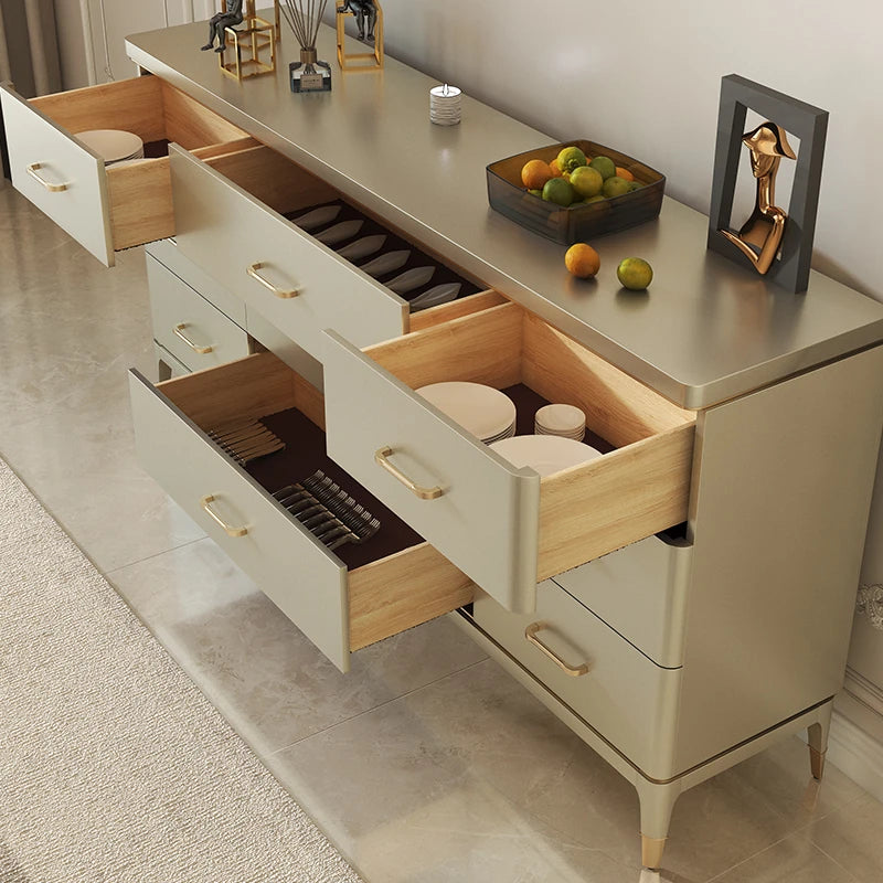 スタイリッシュパイン材多層板キャビネット - モダンデザインと収納力抜群! fjfn-5284