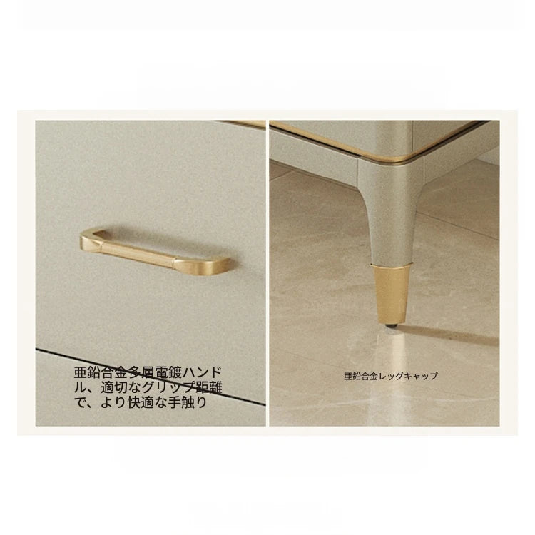 パイン多層板製 シンプルモダンキャビネット 6段引き出し収納 おしゃれインテリア家具 fjfn-5285