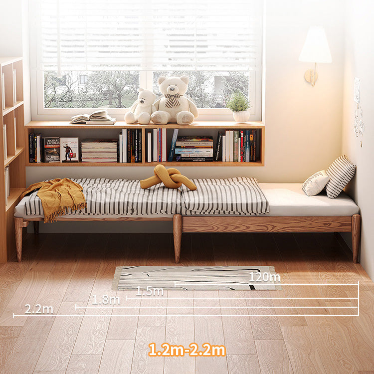 極上の眠りを実現アッシュ材ベッド - 北欧スタイル高品質デザイン fjjj-1652