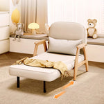 【北欧风】高档アッシュ木材质ダウンシリコンフィル合皮ソファー fjjj-1661