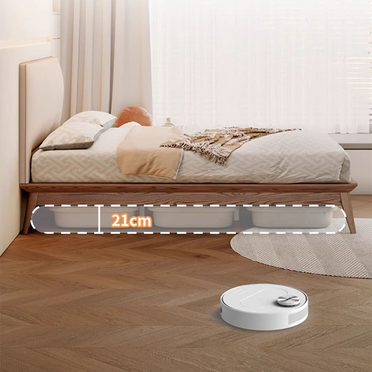 【極上の寛ぎ】アッシュ?パイン材使用 高級本革&合成皮革ベッド fjjj-1662