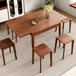 おしゃれなデザイン!モダン×木製スツール ユニークなシート fjnl-1596