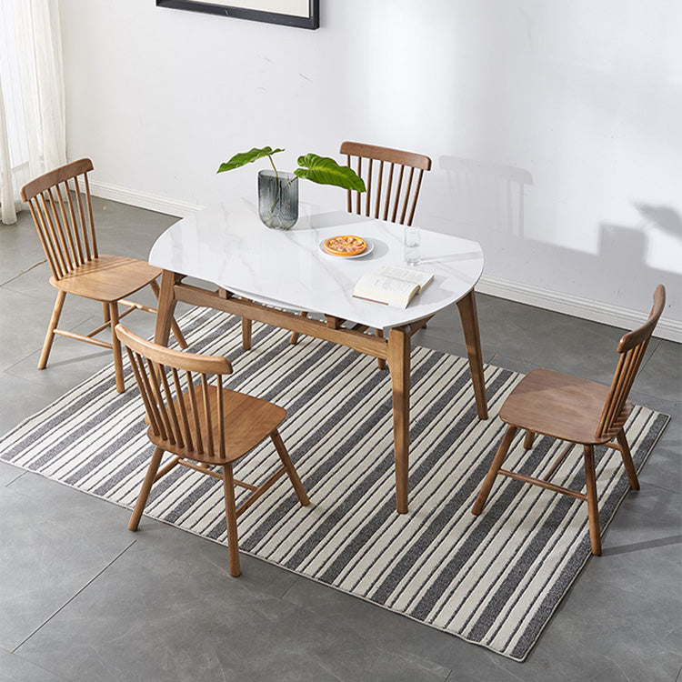 おしゃれなデザイン!モダン×木製スツール ユニークなシート fjnl-1596