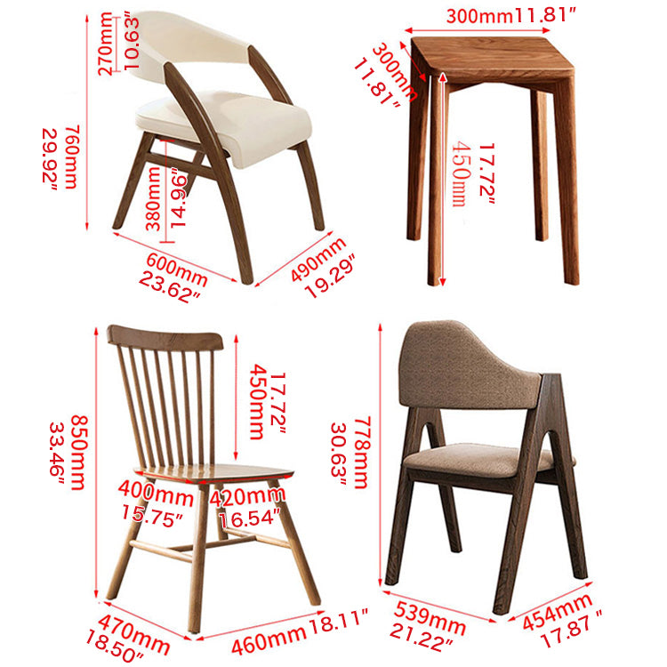 おしゃれなデザイン!モダン×木製スツール ユニークなシート fjnl-1596