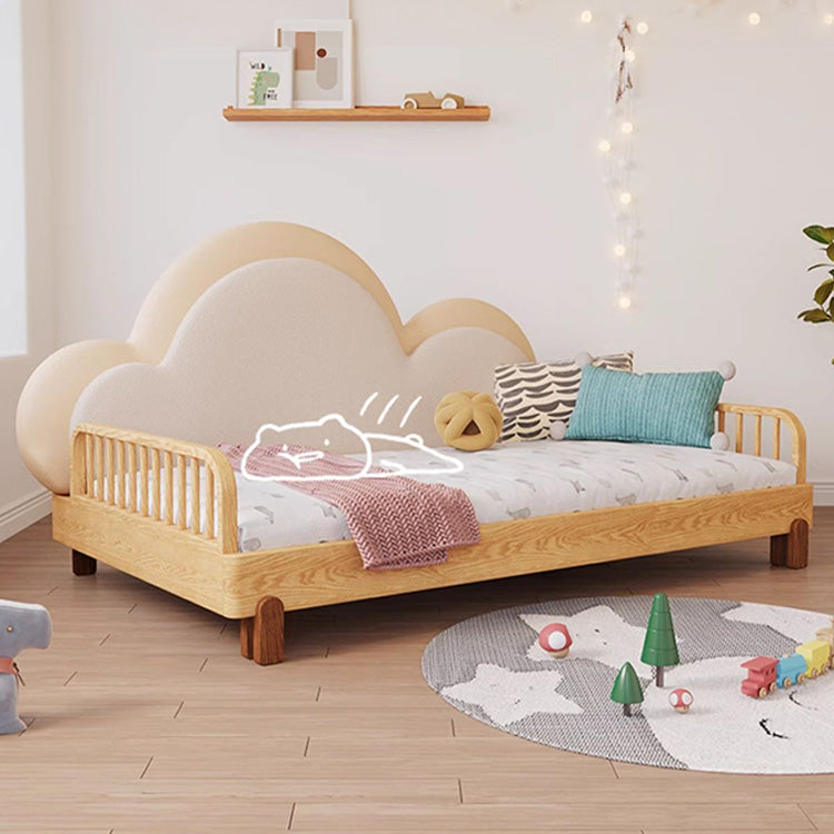 【高級ベッド】無垢材ケヤキとエアレザー使用!快適睡眠で至福のひとときを fjnl-1603