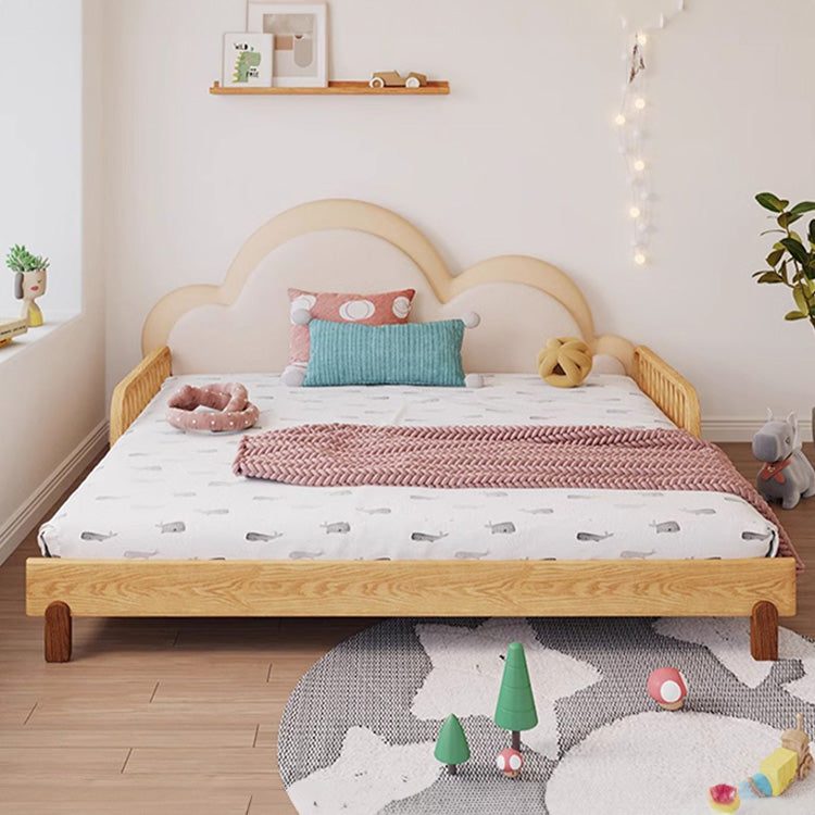 【高級ベッド】無垢材ケヤキとエアレザー使用!快適睡眠で至福のひとときを fjnl-1603