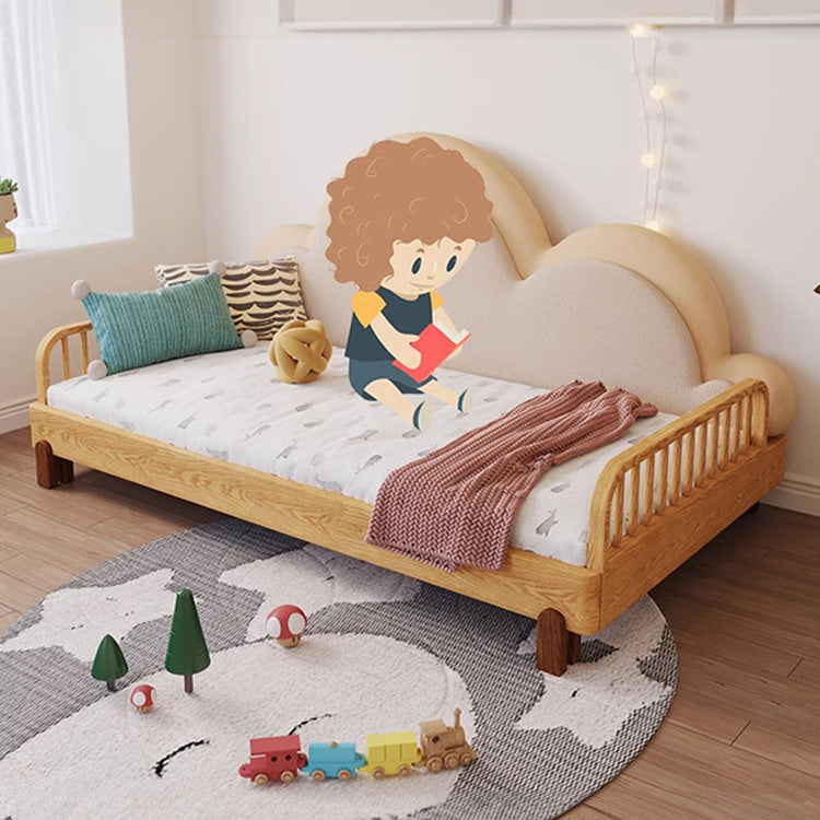 【高級ベッド】無垢材ケヤキとエアレザー使用!快適睡眠で至福のひとときを fjnl-1603