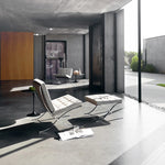 ラグジュアリーPUレザー&ステンレスソファーでモダンな空間を演出 fjnw-4532