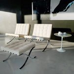 ラグジュアリーPUレザー&ステンレスソファーでモダンな空間を演出 fjnw-4532