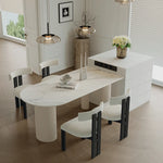 シープボアとアッシュ材のエレガントチェア|モダンなインテリアに理想的な選択肢 fjnw-4540