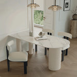 シープボアとアッシュ材のエレガントチェア|モダンなインテリアに理想的な選択肢 fjnw-4540